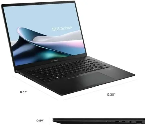 Miniatura 6 de ASUS Zenbook 14 portátil, pantalla táctil OLED WUXGA de 14", AMD Ryzen 7 8840HS de 8 núcleos, gráficos AMD Radeon, 16 GB LPDDR5, SSD de 1 TB