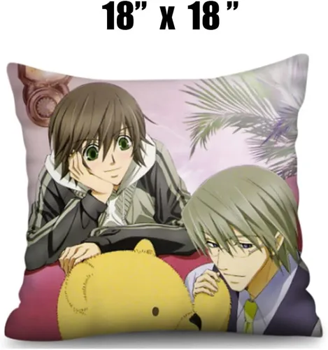 Miniatura 3 de Junjou Romantica Merch Bolsa de regalo con cordón para tarjetas soporte para teléfono funda de almohada A