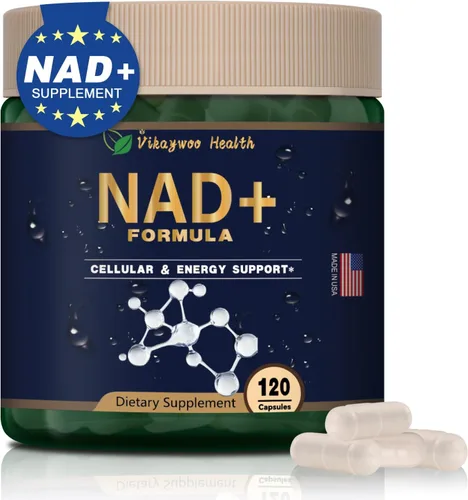 Suplemento NAD de 1585 mg - True NAD & Resveratrol, NMN Alternativo Liposomal NAD+ para Mujeres y Hombres, Apoya la Salud Celular, la Resistencia y