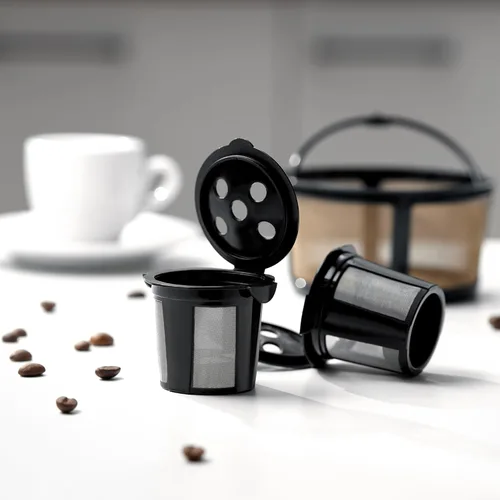 Miniatura 9 de 2 tazas K reutilizables y filtro de café para Keurig K-Duo caliente y helado, cafetera de una sola porción y jarra con tecnología MultiStream (Gen 2)