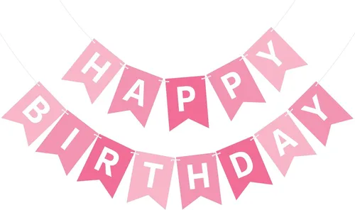 Miniatura 15 de Hooqict Cartel de feliz cumpleaños negro para telón de fondo, decoraciones de cumpleaños negras para hombres y mujeres, suministros de fiesta