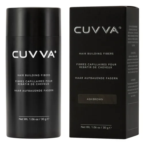 Miniatura 2 de CUVVA Fibras para la construcción del cabello (1.06 oz). Rellena instantáneamente el cabello fino y adelgazante para crear un aspecto más grueso