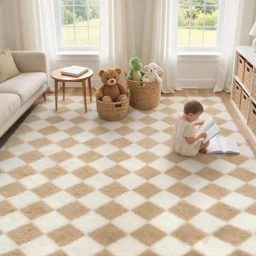 Miniatura 122 de GENIMO Alfombra antideslizante de 2 x 6 pies, lavable para pasillos de cocina, alfombras de cocina modernas abstractas, alfombra ligera de pelo bajo