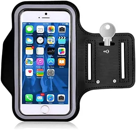 Brazalete deportivo para correr, gimnasio, entrenamiento para Galaxy XCover Pro, banda de neopreno reflectante resistente al agua compatible con