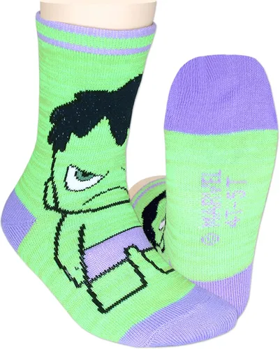 Miniatura 5 de Super Hero Adventures Spider-Man - Calcetines para niños pequeños, paquete de 6