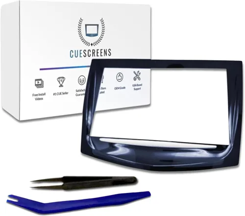 Reemplazo de pantalla táctil Cadillac CUE Premium – Chip de modo dual original Cuescreens y pantalla HD libre de gel – Digitalizador de calidad OEM