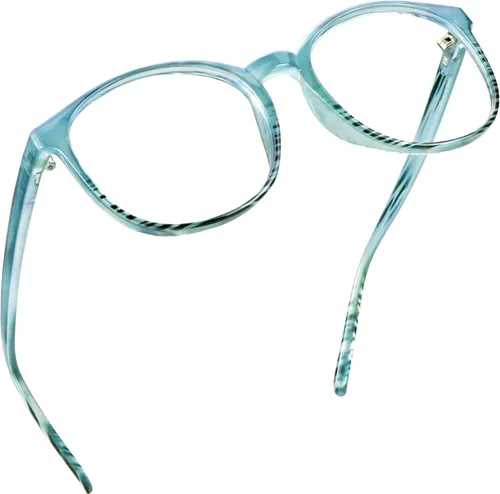 Miniatura 16 de LifeArt - Anteojos con bloqueo de luz azul, antifatiga ocular, anteojos de lectura para computadora con bisagra de resorte, anteojos para jugar