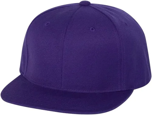 Miniatura 6 de Yupoong Visera plana estructurada de 6 paneles Classic Snapback (6089)