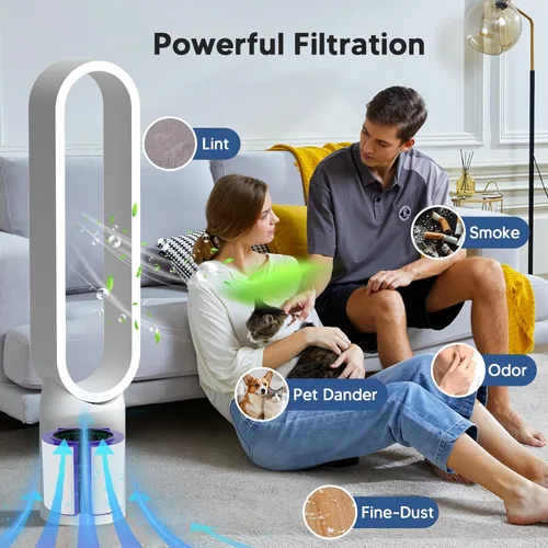 Miniatura 7 de TP04 HP04 Filtro de repuesto para purificador de aire Dyson DP04 TP05 DP05, ventilador puro de 360° y filtro de carbón activado por Funmit