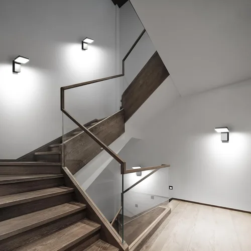 Miniatura 9 de Faro LED de Inundación de 60W para Exteriores, Paquete de Pared 5000K, Cabezal Giratoria 360°, Impermeable IP65, 6000LM, 85V-277V, Faro de Seguridad