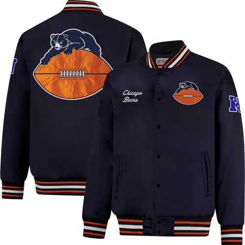 Miniatura 29 de Ultra Game Chaqueta de satén oficial de la NFL Supreme Heritage para hombre