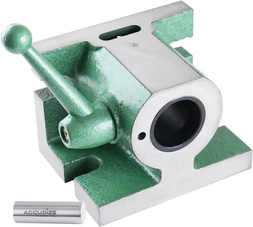 Miniatura 4 de Accusize Industrial Tools 5c Soporte de pinza horizontal/vertical, 0225-0202 5C Collet, Height: 3-3/4", Base: 5" x 3-5/8