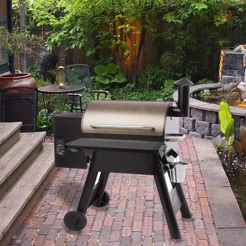 Miniatura 5 de Stanbroil Repuesto de estante frontal plegable para modelos BAC362 All Lil' Tex y Traeger 22, Traeger Pro 22, 575 y 650 Series