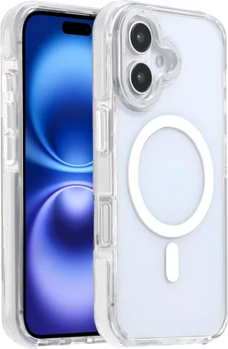 Miniatura 12 de Funda para iPhone 17 Pro Max con protector de lente de cámara [protección de grado militar de 10 pies] compatible con MagSafe a prueba de golpes