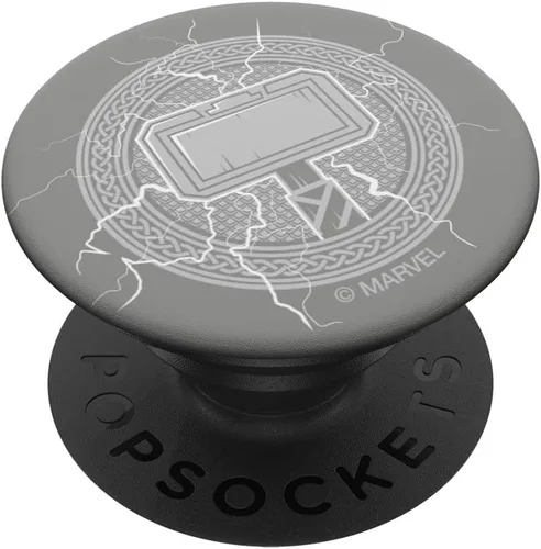 Miniatura 6 de Marvel Thor Mjolnir Mighty Hammer PopSockets MagSafe PopGrip para iPhone