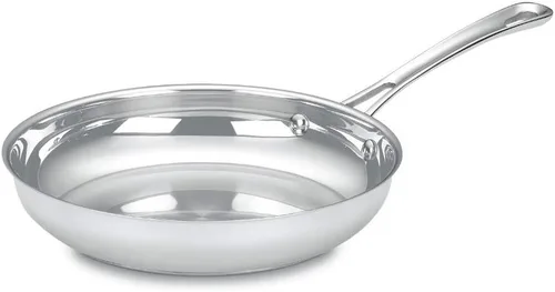 Cuisinart 422-24 Contour - Sartén abierta de acero inoxidable de 10 pulgadas