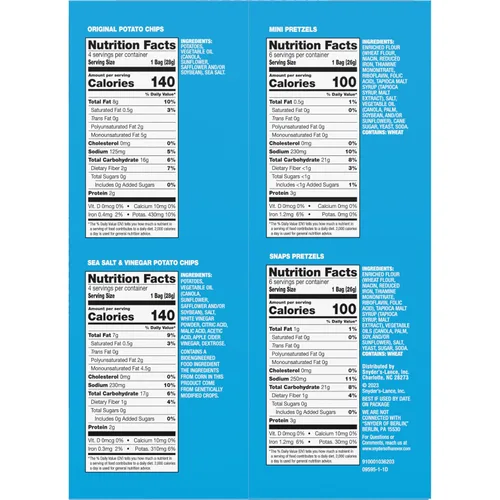 Miniatura 3 de Snyder's of Hanover and Cape Cod Classic Mix - Paquete variado, 20 bolsas de aperitivos