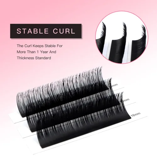 Miniatura 5 de Extensiones de pestañas TDANCE, pestañas falsas de color negro mate, CC D DD J B L, volumen y pestañas clásicas, extensiones de pestañas 0