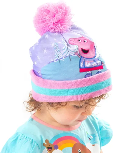 Miniatura 2 de Peppa Pig Sombreros para niñas, opciones de estilo para niños, programas de televisión, gorros de invierno