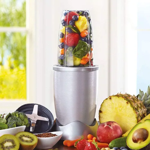Miniatura 7 de Taza de licuadora y cuchilla mejorada para Nutribullet de 600 W/900 W, piezas de repuesto de vaso de 24 onzas y cuchilla extractora, accesorios