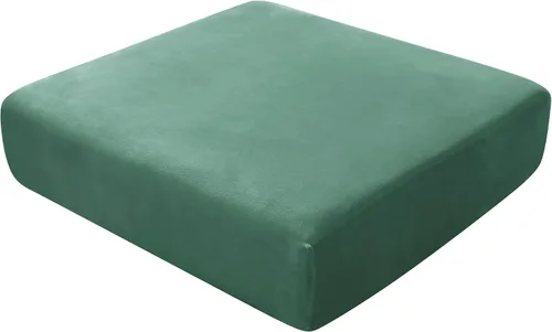 Miniatura 23 de CONRUSER Funda de cojín elástica de terciopelo suave, funda de cojín de felpa de terciopelo suave, funda de sofá, protector de muebles con parte