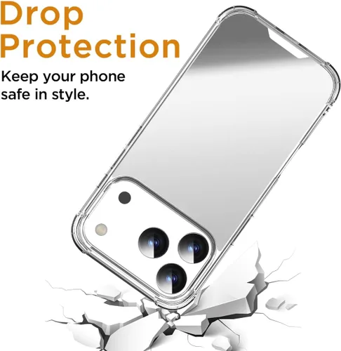 Miniatura 271 de AICase Funda protectora para iPhone 16 compatible con iPhone 16, delgada, ligera, transparente [no amarillenta] Diseño vibrante