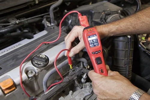 Miniatura 2 de Power Probe, PP401AMZ01, Tensiómetro rojo IV con juego de conexión