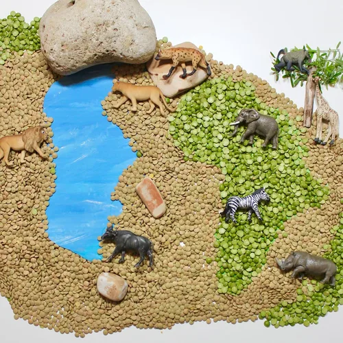 Miniatura 2 de Safari Ltd. Animales sudafricanos TOOB - 9 figuras de elefante, león, jirafa y más - Juego de juguetes educativos para niños, niñas y niños a partir