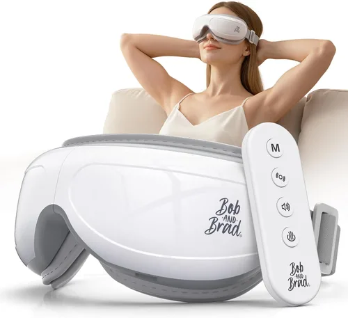 Miniatura 13 de BOB AND BRAD - Masajeador de ojos con calor y enfriamiento, máscara ocular EyeOasis 2 para migrañas, apta para FSA/HSA, masajeador facial térmico
