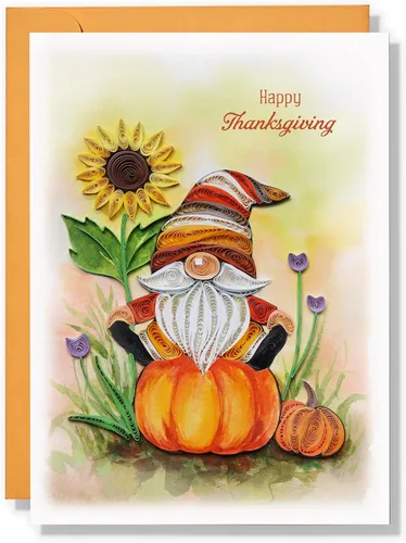 Miniatura 12 de Tarjeta de felicitación estacional, verano invierno, primavera, otoño Tarjeta de cumpleaños para mamá, madre, linda tarjeta de filigrana acolchada