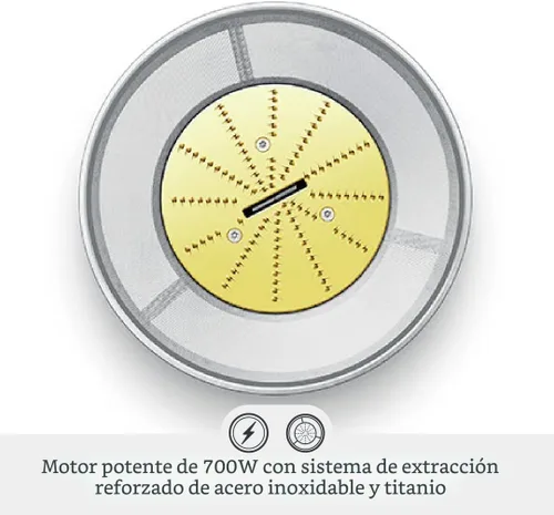 Miniatura 2 de Juguera compacta Breville BJE200XL, extractor de jugo de 700 vatios