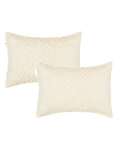 ALVA BABY - Funda de almohada para niños pequeños, terciopelo suave y cálido, paquete de 2 unidades de 13 x 18 pulgadas o 12 x 16 pulgadas, sobre