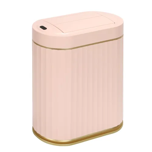 Miniatura 9 de SYNCVIBE Basurero de Baño con Tapa Butterfly de 2 Galones con Sensor, Bote de Basura Impermeable IPX5, Papelera Delgada Automática, Papelera Bajo