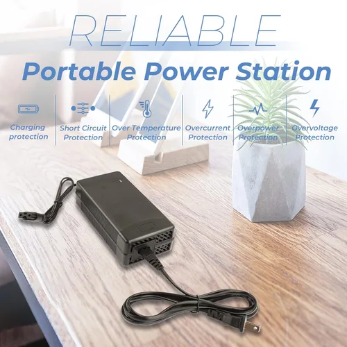 Miniatura 3 de PalpitateC N557514 Reemplazo de la fuente de alimentación del inflador para inflador de neumáticos de 20 V MAX DCC020IB, adaptador de CA