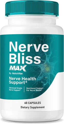 Nerve Bliss Max - Cápsulas oficiales de Nervebliss para neuropatía con una mezcla natural para comodidad diaria y apoyo general para la salud