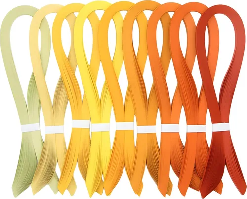 Miniatura 3 de Tiras de papel de filigrana dorada de 0.197 in, 0.118 in, 0.394 in, tiras de filigrana de papel, manualidades, 21 pulgadas de longitud, 120 piezas