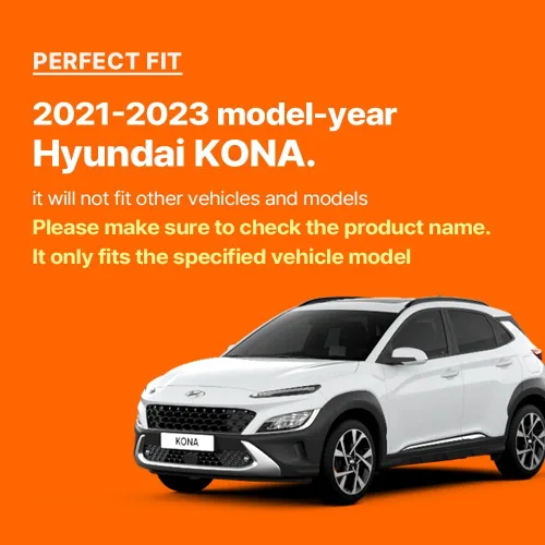 Miniatura 3 de FICS Soporte de teléfono de coche para Hyundai KONA 2021, 2022, 2023 – Montaje personalizado para integración de pantalla sin costuras, accesorios