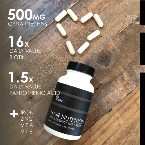 Miniatura 5 de Péptidos de colágeno y nutrición capilar + cinatina HNS + ácido hialurónico + biotina