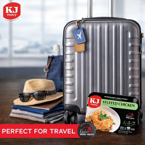 Miniatura 6 de KJ Poultry Kosher Ready Meals - Arroz de pechuga de pollo relleno, comidas de carne MRE listas para comer, sin gluten, halal, (3 unidades) preparado