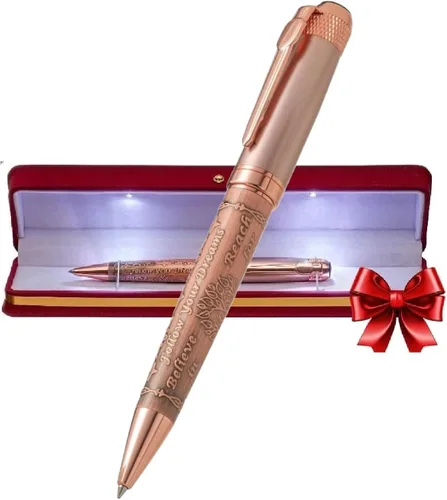 S&R Somit - Bolígrafo elegante con caja de regalo - Bolígrafo de lujo para mujeres – Valioso regalo de negocios, oficina, ejecutivo para familiares