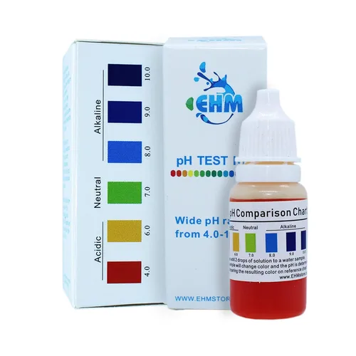 Agua alcalina (kit de prueba de ph) para agua potable mide el nivel de pH del agua con mayor precisión que las tiras de prueba, kit de iniciación de