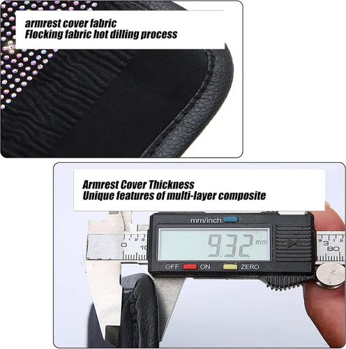 Miniatura 5 de ZKFAR Paquete de 1 funda para reposabrazos de automóvil, 8.66 x 11.81 pulgadas, bonita y encantadora funda protectora para consola central