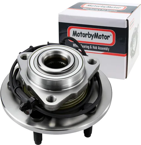 Miniatura 20 de MotorbyMotor 515177 Conjunto de cojinete de rueda delantera y cubo 4WD con 6 lengüetas para Ford F-150 2018-2020 (excluye Raptor) Conjunto