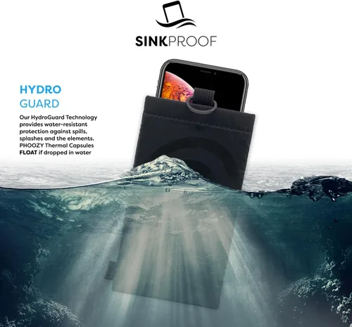 Miniatura 8 de PHOOZY Funda térmica para teléfono Apollo II - Bolsa aislada para clima frío Extiende la vida de la batería 4 veces Accesorios para esquí