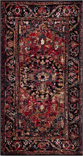 Miniatura 7 de SAFAVIEH Vintage Hamadan Collection - Alfombra de pasillo, 2 pies 3 pulgadas x 8 pies, diseño oriental tradicional persa, no desprende pelusa