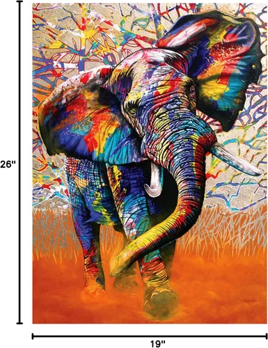 Miniatura 4 de Anatolian Puzzle - Colores africanos, rompecabezas de 1000 piezas, #1054
