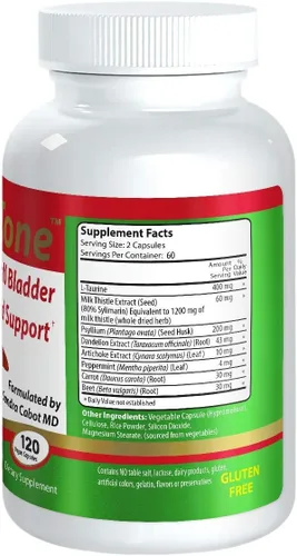 Miniatura 2 de Limpieza de hígado y vesícula biliar – Píldoras de limpieza y desintoxicación del hígado formuladas por el doctor, cardo mariano y antioxidantes