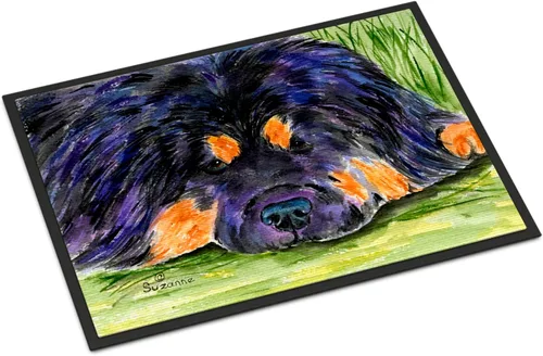Miniatura 143 de Caroline's Treasures SS8220MAT - Felpudo afgano de 18 x 27 pulgadas, para interiores y exteriores, para entrada, antideslizante, lavable, de pelo