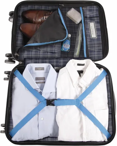 Miniatura 7 de Perry Ellis Forte Hardside Spinner equipaje de mano 21", plateado, Forte Hardside Spinner equipaje de mano 21