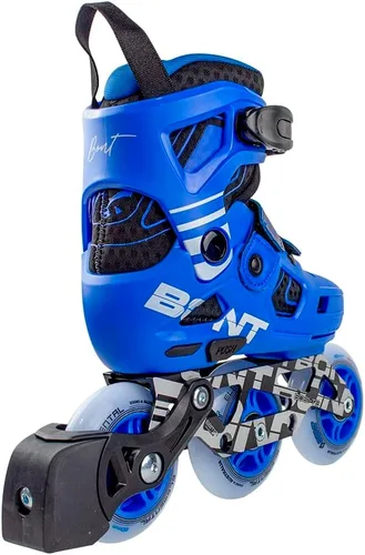 Miniatura 7 de Bont Patines en línea Scoot Kids - Patines de velocidad de rendimiento - Patines de ruedas para niños y niñas Azul